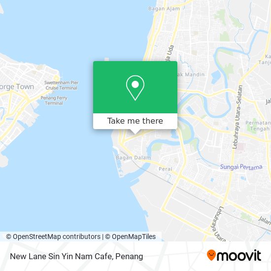 New Lane Sin Yin Nam Cafe map