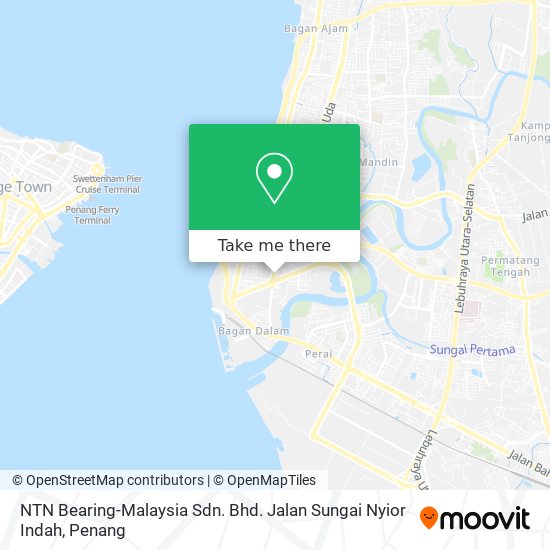 Peta NTN Bearing-Malaysia Sdn. Bhd. Jalan Sungai Nyior Indah