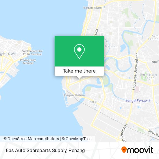 Peta Eas Auto Spareparts Supply