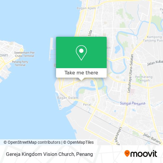 Peta Gereja Kingdom Vision Church