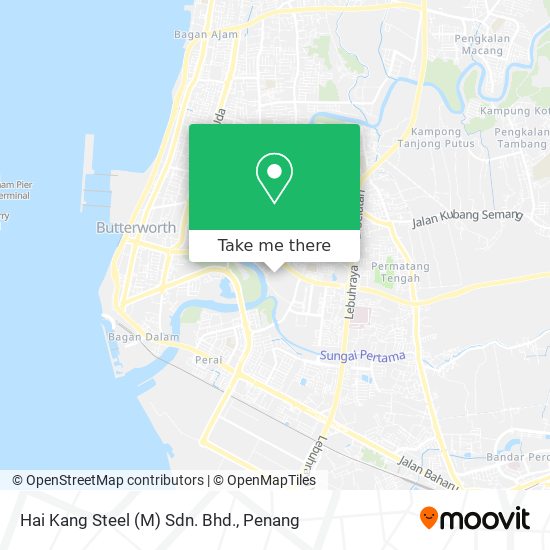 Peta Hai Kang Steel (M) Sdn. Bhd.
