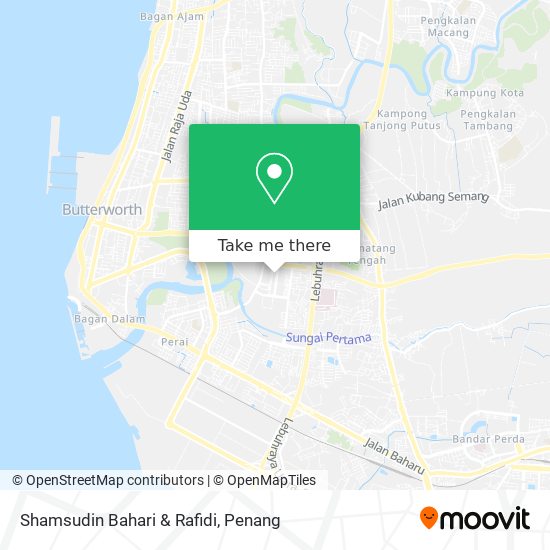 Shamsudin Bahari & Rafidi map