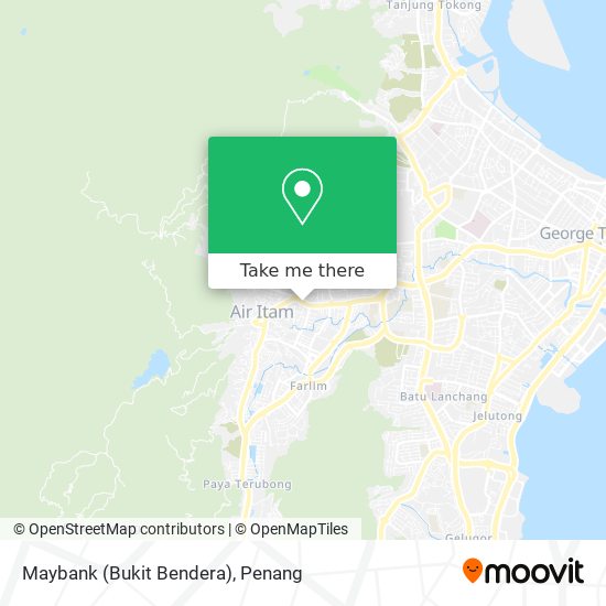 Peta Maybank (Bukit Bendera)