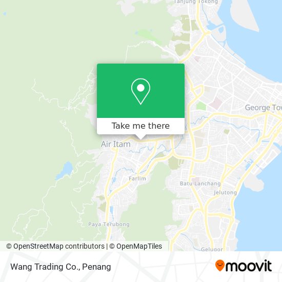 Wang Trading Co. map