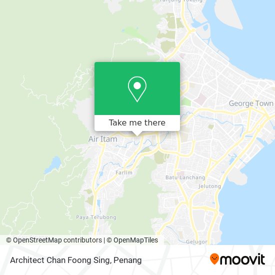 Architect Chan Foong Sing map