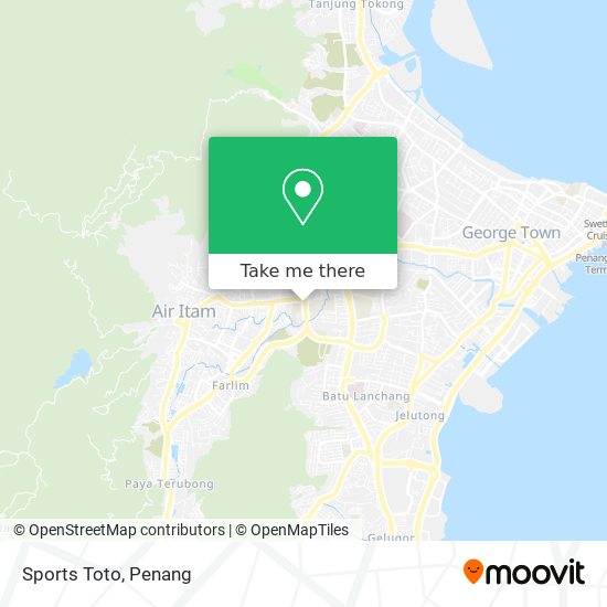 Sports Toto map