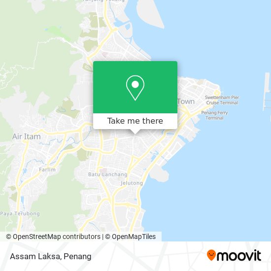 Peta Assam Laksa