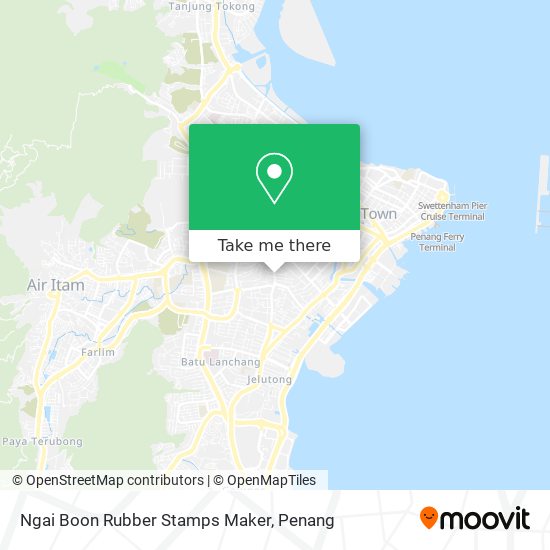 Ngai Boon Rubber Stamps Maker map