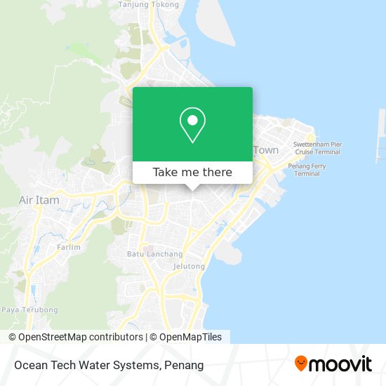 Ocean Tech Water Systems map