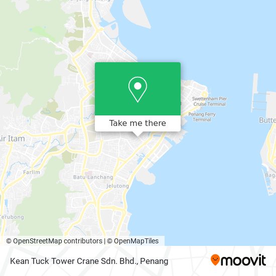 Peta Kean Tuck Tower Crane Sdn. Bhd.