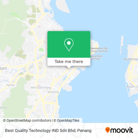 Best Quality Technology IND Sdn Bhd map