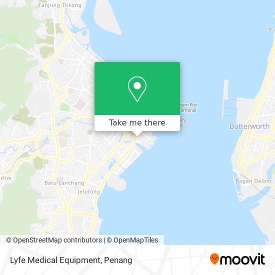Lyfe Medical Equipment map
