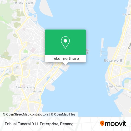 Enhuai Funeral 911 Enterprise map