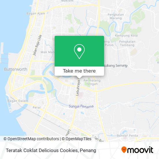Teratak Coklat Delicious Cookies map