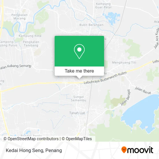Kedai Hong Seng map