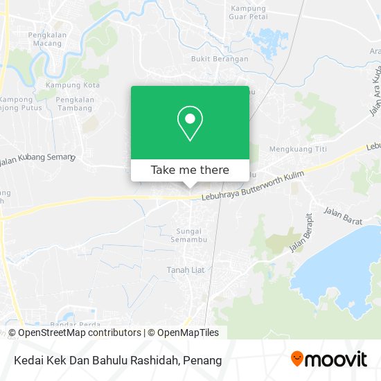 Kedai Kek Dan Bahulu Rashidah map