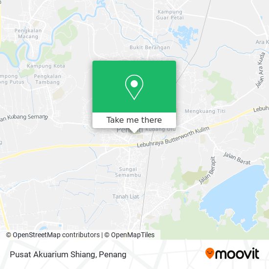 Pusat Akuarium Shiang map