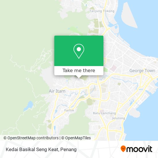 Kedai Basikal Seng Keat map