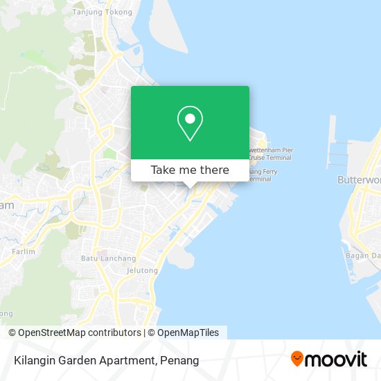 Kilangin Garden Apartment map