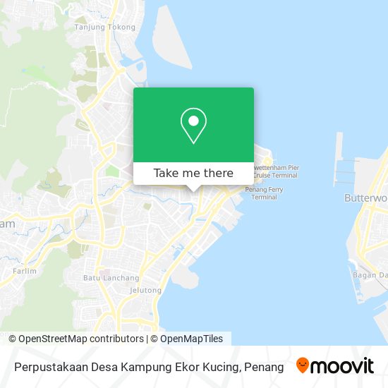 Perpustakaan Desa Kampung Ekor Kucing map