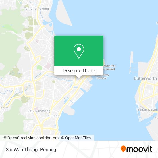 Sin Wah Thong map