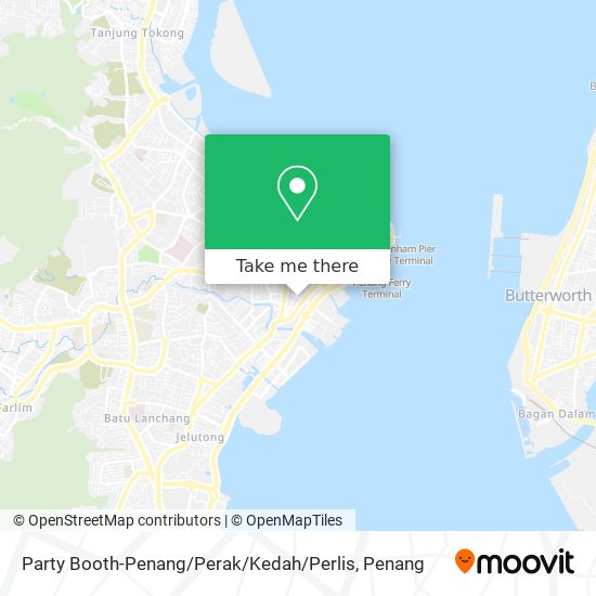 Party Booth-Penang / Perak / Kedah / Perlis map