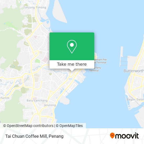 Tai Chuan Coffee Mill map