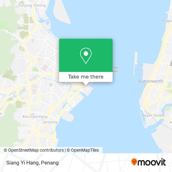 Siang Yi Hang map