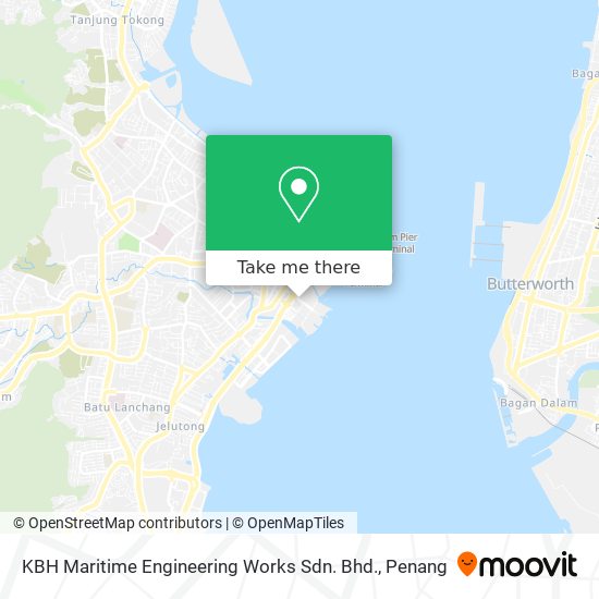 Peta KBH Maritime Engineering Works Sdn. Bhd.