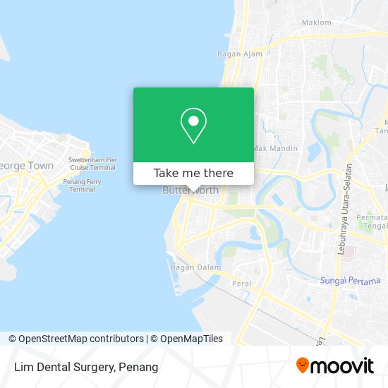 Lim Dental Surgery map