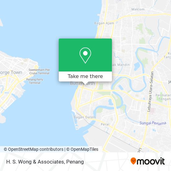 H. S. Wong & Associates map