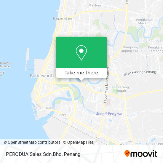 Peta PERODUA Sales Sdn.Bhd