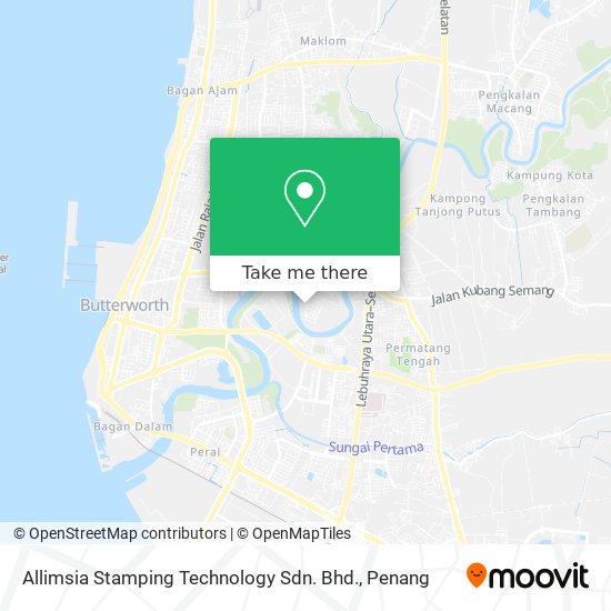 Allimsia Stamping Technology Sdn. Bhd. map