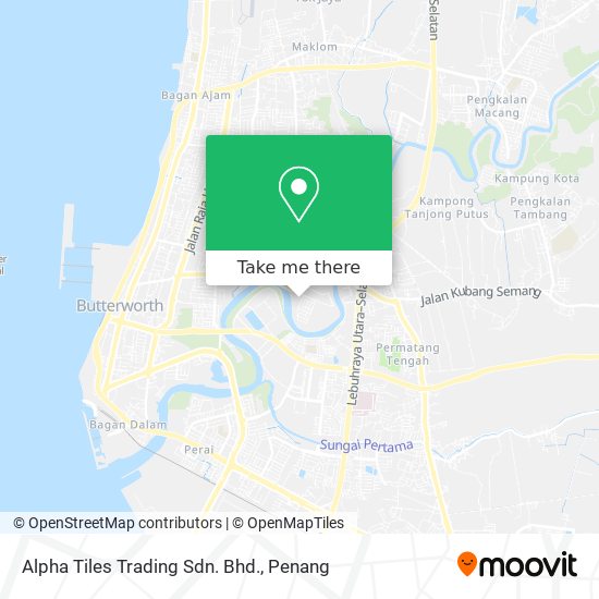 Alpha Tiles Trading Sdn. Bhd. map