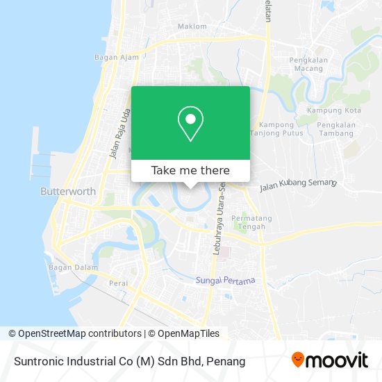 Suntronic Industrial Co (M) Sdn Bhd map