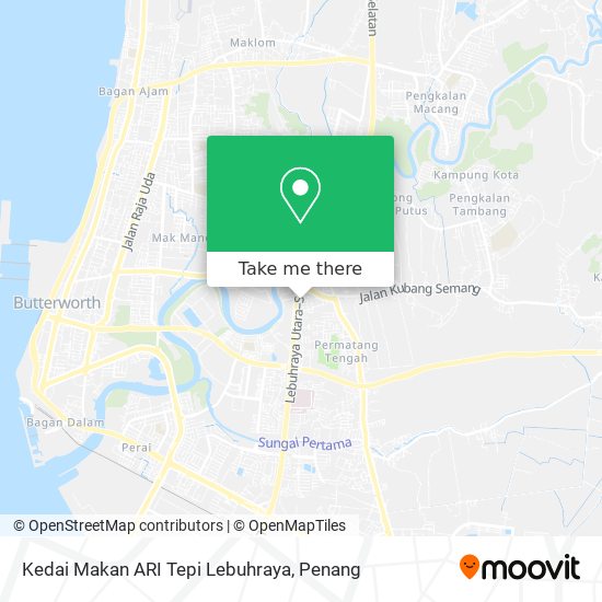 Kedai Makan ARI Tepi Lebuhraya map