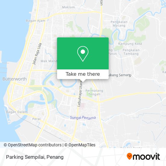 Parking Sempilai map