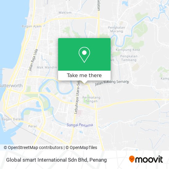 Global smart International Sdn Bhd map