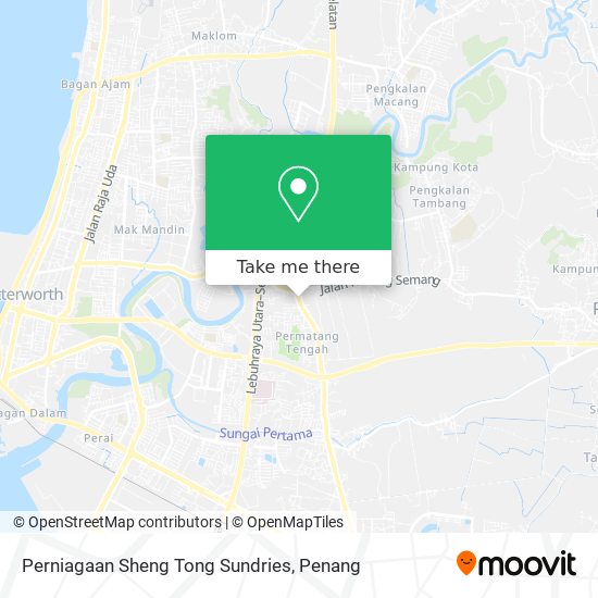 Perniagaan Sheng Tong Sundries map