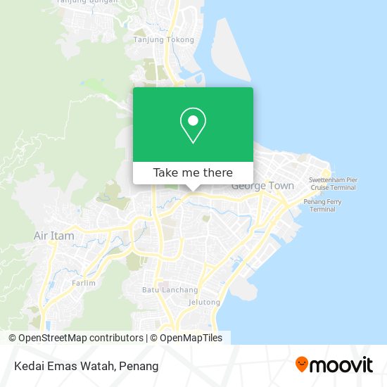 Kedai Emas Watah map