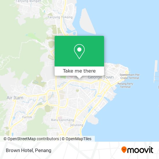 Brown Hotel map