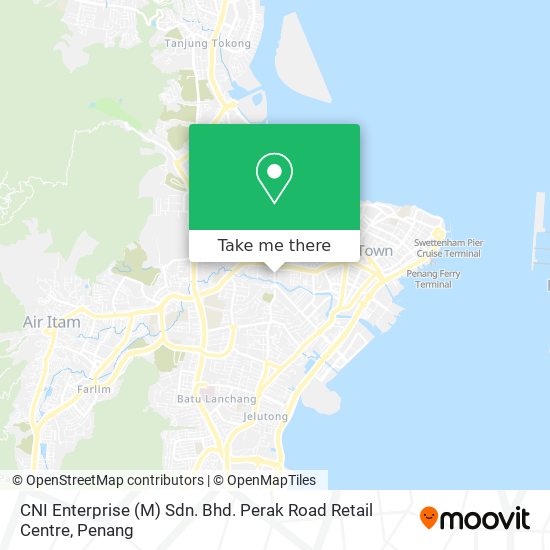 Peta CNI Enterprise (M) Sdn. Bhd. Perak Road Retail Centre