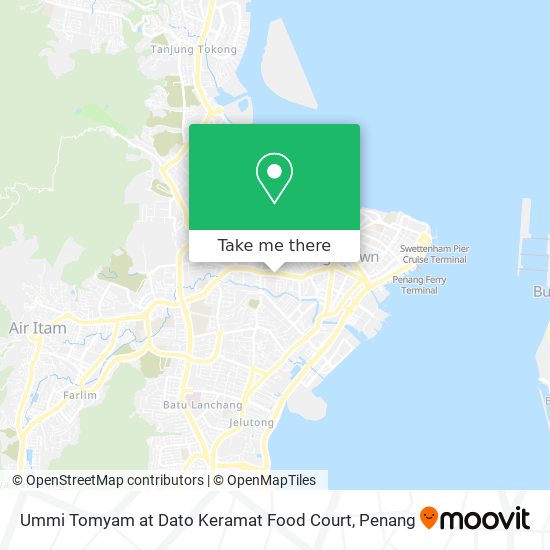 Ummi Tomyam at Dato Keramat Food Court map