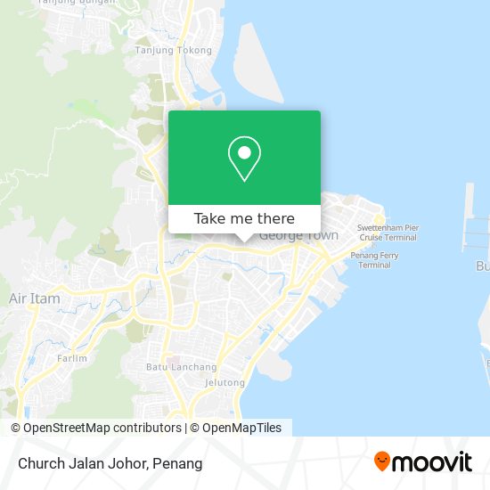 Church Jalan Johor map