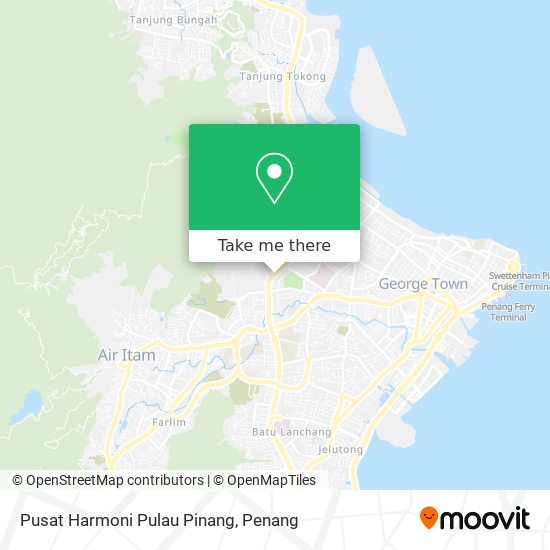 Pusat Harmoni Pulau Pinang map