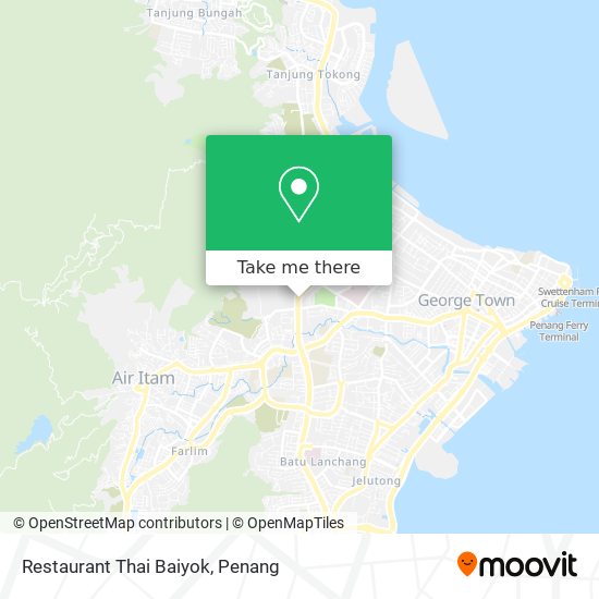 Restaurant Thai Baiyok map