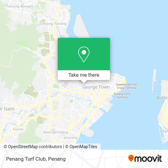 Penang Turf Club map