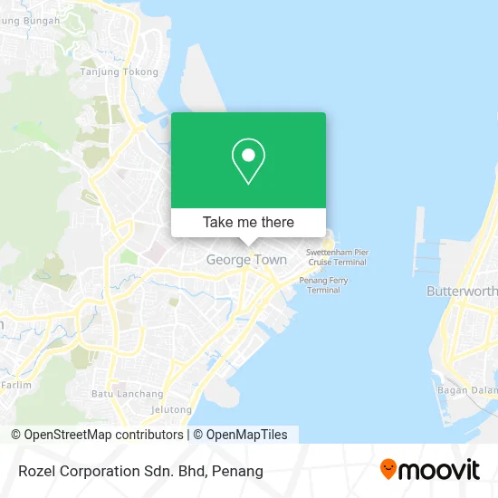 Rozel Corporation Sdn. Bhd map