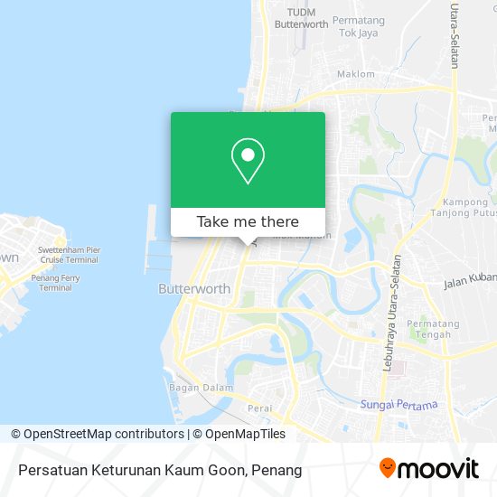 Peta Persatuan Keturunan Kaum Goon