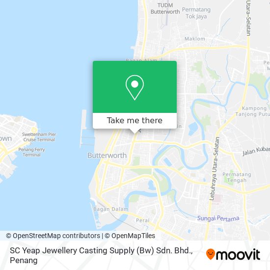 SC Yeap Jewellery Casting Supply (Bw) Sdn. Bhd. map